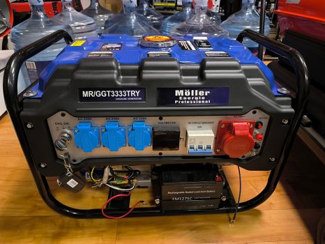 Трёхфазный бензогенератор Moller MR/GGT3333TRY